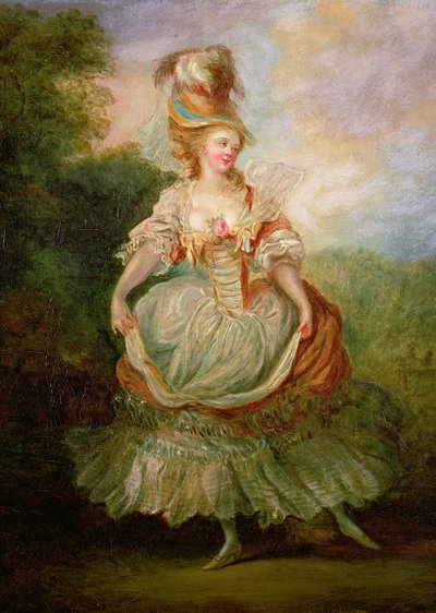 Tanečnice s růžovým dekoltem od Jean-Frederic Schall